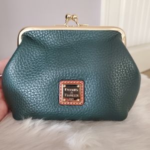 Dooney & Bourke Pebbled leather kisslock